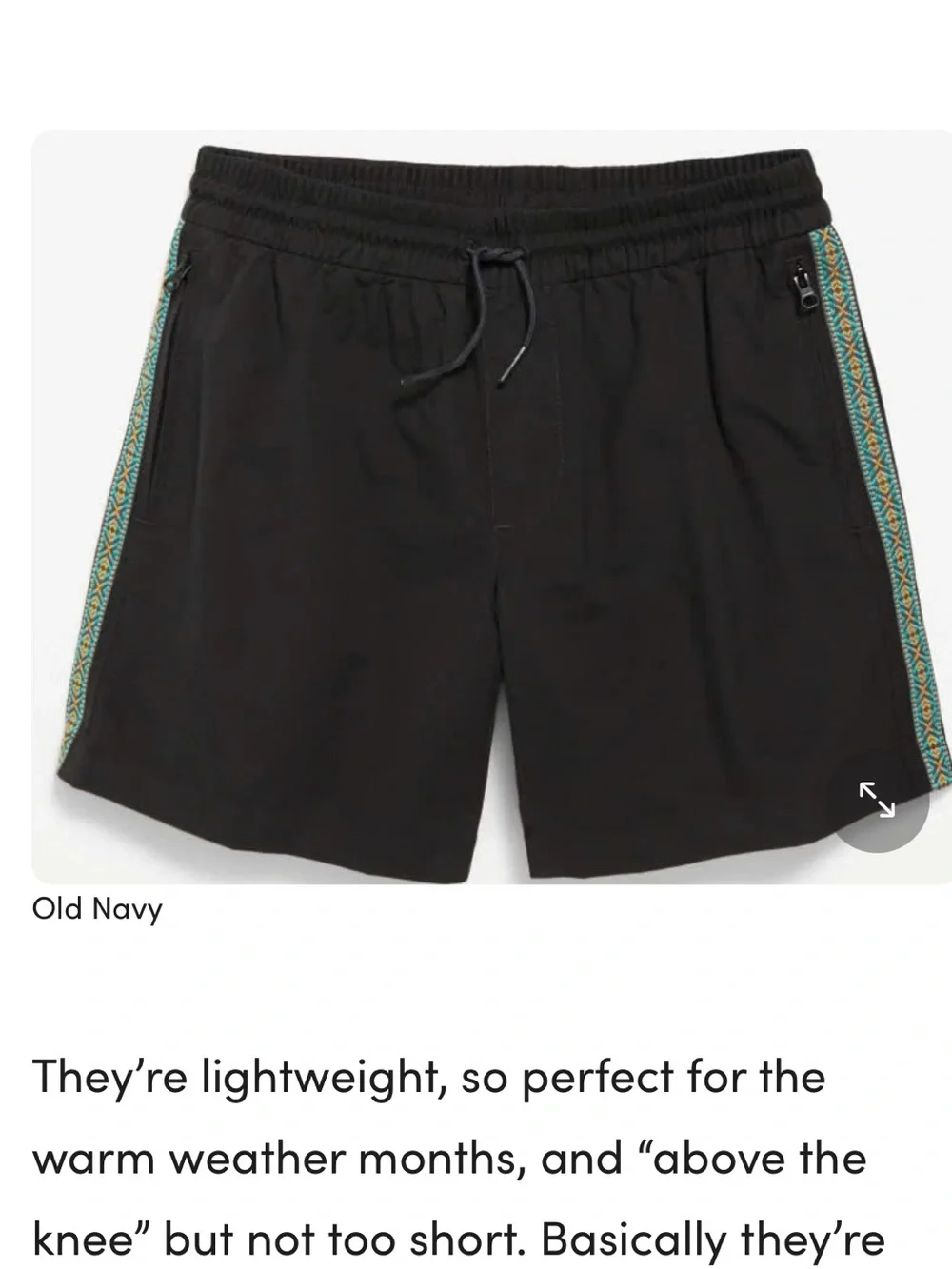 Boys Old Navy pair Above Knee Tech Zip Pocket Shorts & Khaki cargo shorts - Picture 7 of 7